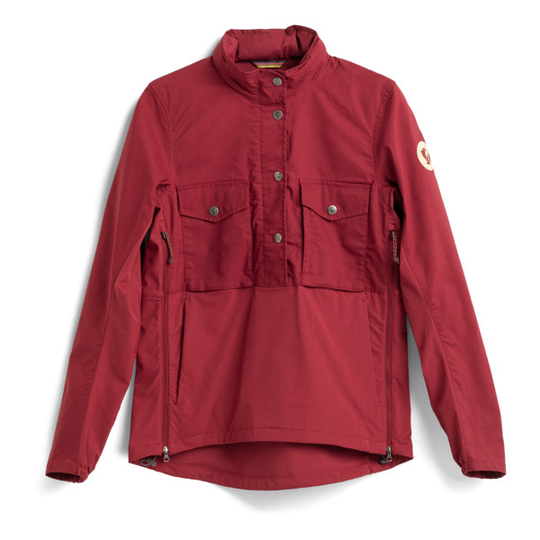 Fjällräven S/f Räven Anorak W - Pomegranate Red - Naiset - L