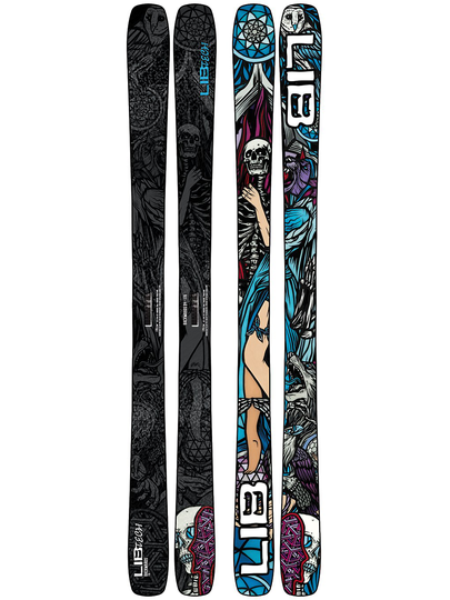 Lib Tech Backwards 93mm 172 Skis musta