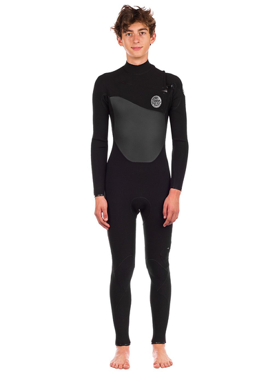 Rip Curl Flashbomb 3/2 GB Chest Zip Wetsuit musta