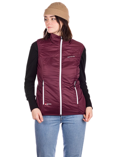 Ortovox Swisswool Piz Grisch Insulator Jacket punainen