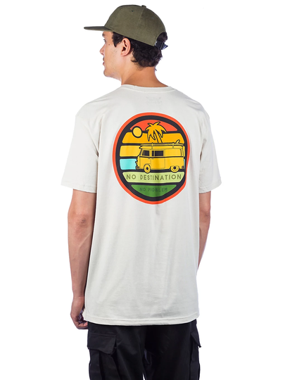 Dravus No Destinations T-Shirt ruskea