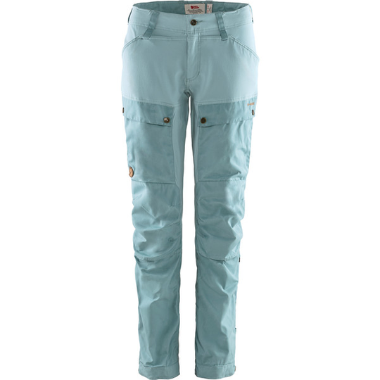 Fjällräven Keb Trousers W Reg - Clay Blue-mineral Blue - Naiset - 44