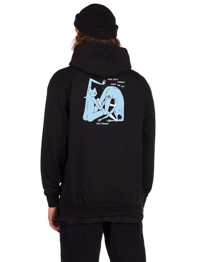 Leon Karssen The Cut Hoodie musta