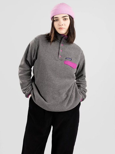 Patagonia Lw Synch Snap Sweater harmaa