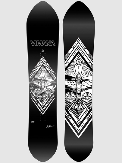 Vimana Ennitime Pow Heka 150 Snowboard musta