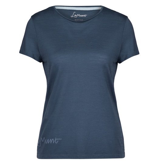 LaMunt Alexandra Logo Tee - Antic Blue - Naiset - 36