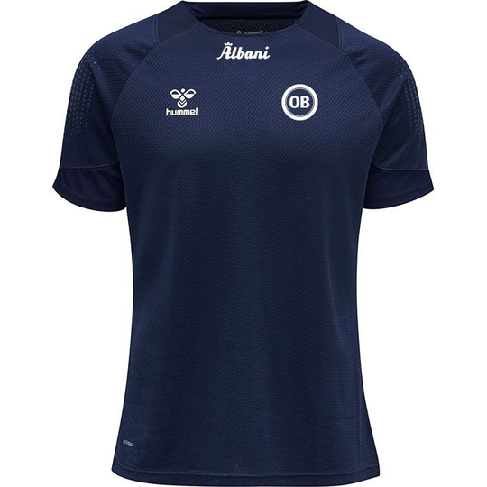 Odense Boldklub Lead Treenipaita - Navy - Hummel, koko Small