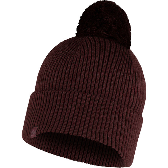 Buff Tim Knitted Hat - Maroon - Unisex - OneSize