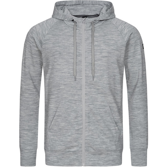 Supernatural M Essential Zip Hoodie - Ash Melange - Miehet - S