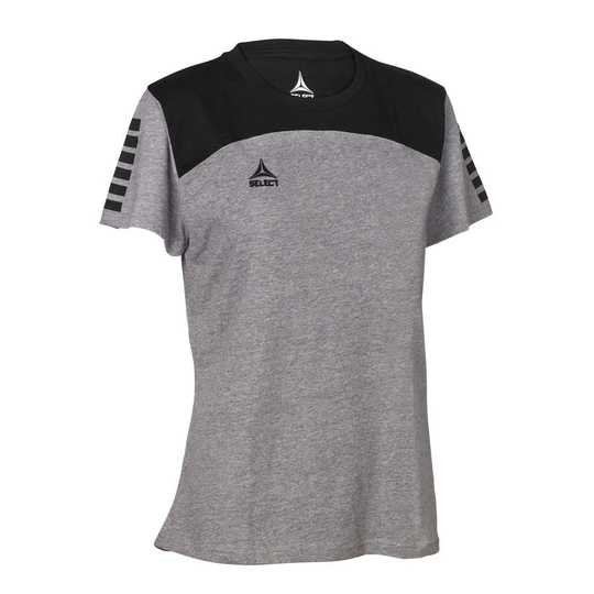 Select T-paita Oxford - Harmaa/Musta Nainen