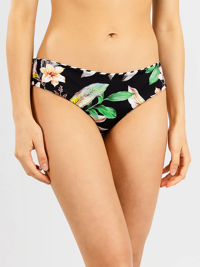 Hurley Flora RVSB Cheeky Bikini Bottom kuviotu