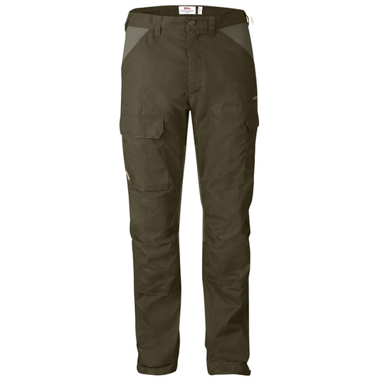 Fjällräven Drev Trousers M - Dark Olive - Miehet - 46