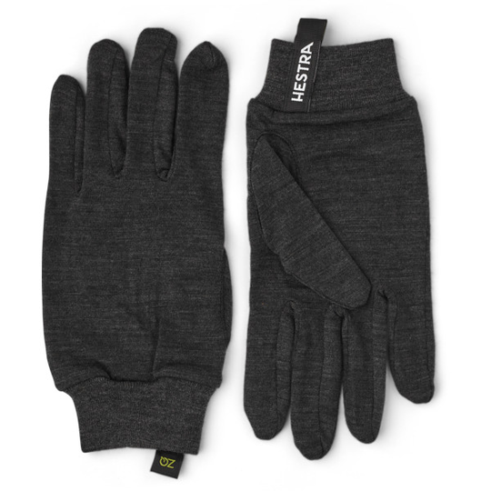 Hestra Merino Wool Liner Active - 5 Finger - Koks - Unisex - 11