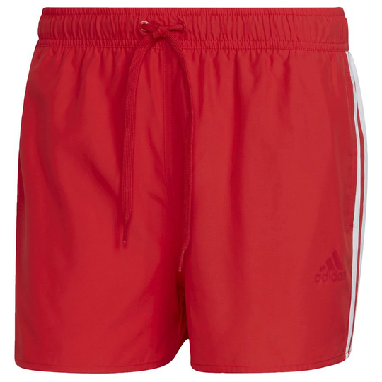 adidas Uimashortsit Classic 3-Stripes - Punainen/Valkoinen