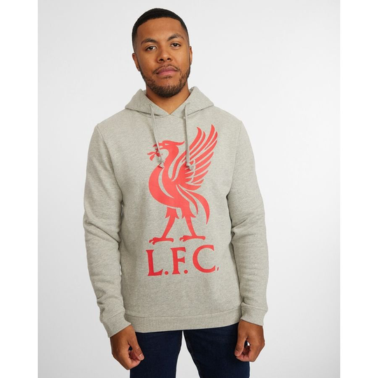 Liverpool Huppari Liverbird - Harmaa - Liverpool Fc, koko X-Large