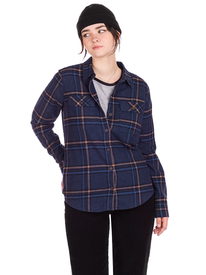 Patagonia Organic Cotton MW Fjord Flannel Shirt sininen
