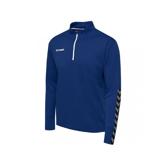 Hummel Harjoituspaita Authentic 1/2 Zip - Sininen/Valkoinen Lapset