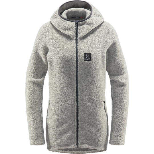 Haglöfs Pile Hood Women - Grey Melange - Naiset - S