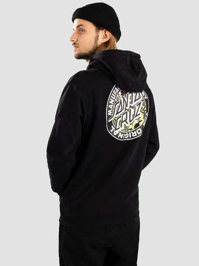 Santa Cruz Acidic MFG Dot Hoodie musta