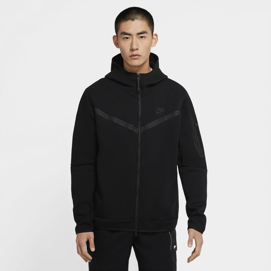 Nike Huppari NSW Tech Fleece - Musta