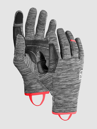 Ortovox Fleece Light Gloves harmaa