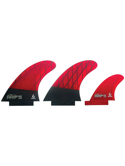 Lib Tech Twin+Trailer Fin Set punainen