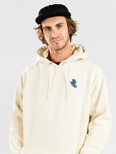 Santa Cruz Screaming Mini Hand Hoodie valkoinen
