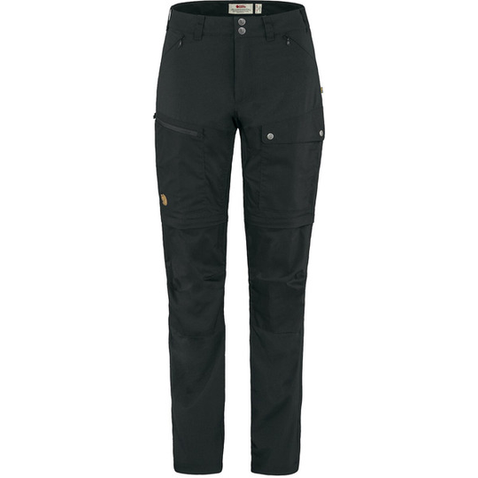 Fjällräven Abisko Midsummer Zip Off Trousers W - Black - Naiset - 38