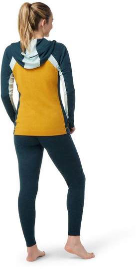 Classic Thermal W 1/2 Zip Hoodie Gold M