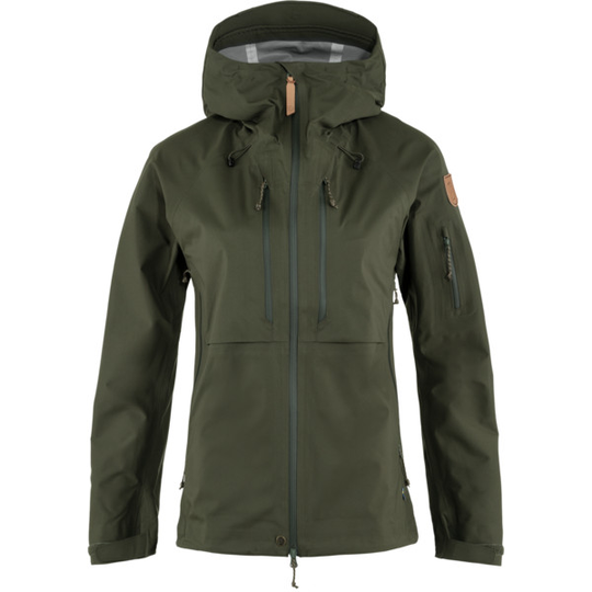 Fjällräven Keb Eco-shell Jacket W - Deep Forest - Naiset - M
