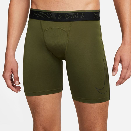 Nike Pro Compression Shortsit Dri-FIT - Vihreä/Musta, koko Small