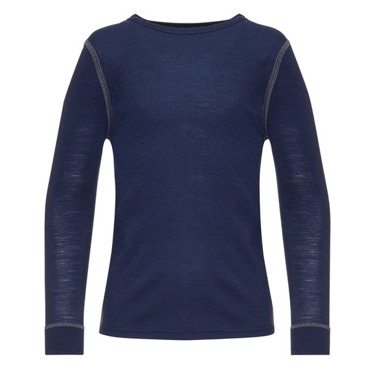 FRILUFTS Nolsoy Longsleeve Kids - Patriot Blue - Lapset - 116