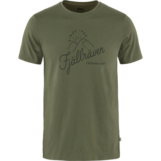 Fjällräven Sunrise T-shirt M - Laurel Green - Miehet - L