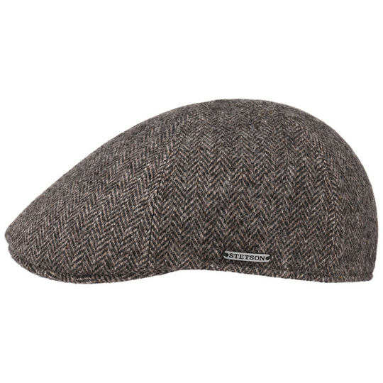 Stetson Texas Wool Herringbone - Grey Herringbone - Unisex - M