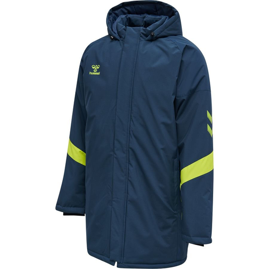 Hummel Lead Valmentaja Takki - Navy/Vihreä Lapset