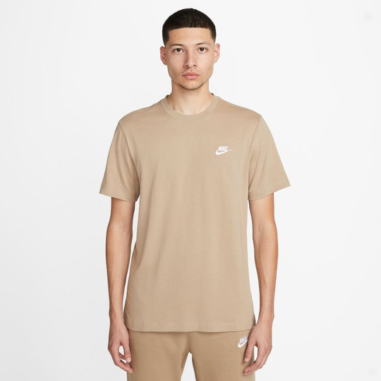 Nike T-paita NSW Club - Khaki/Valkoinen