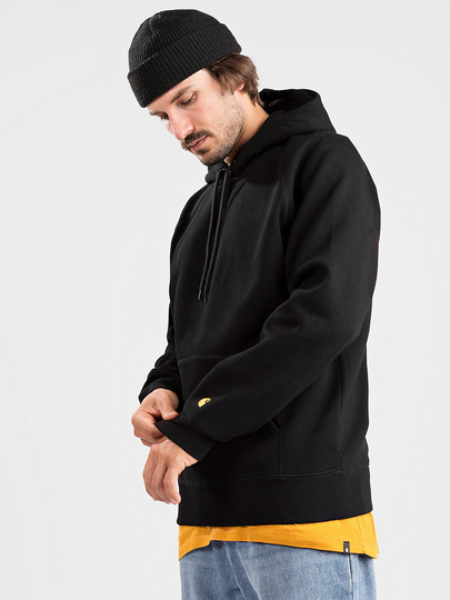 Carhartt WIP Chase Hoodie musta