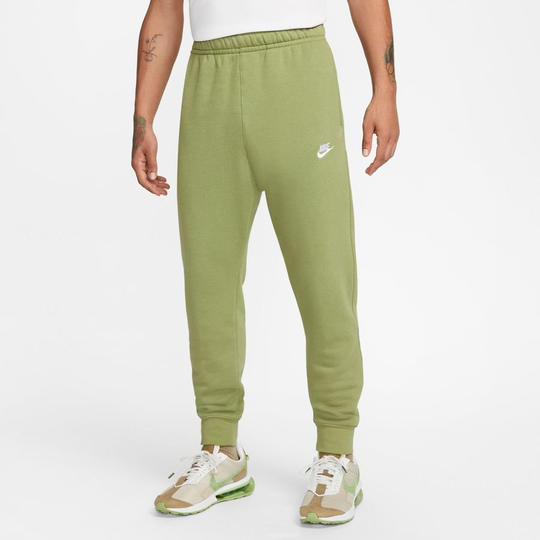 Nike Housut NSW Club Fleece - Vihreä/Valkoinen