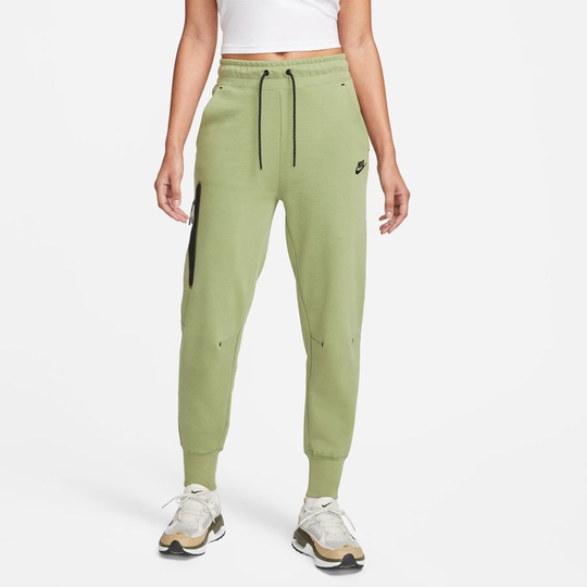 Nike Collegehousut NSW Tech Fleece Essential - Vihreä/Musta Nainen