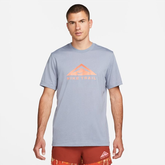 Nike Juoksu-t-paita Dri-FIT Trail - Sininen