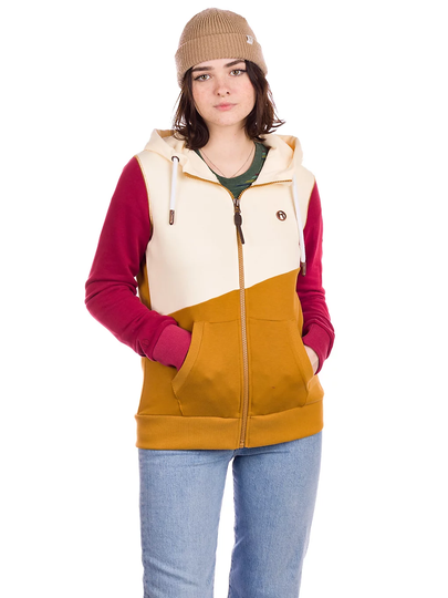 Kazane Taina Zip Hoodie punainen