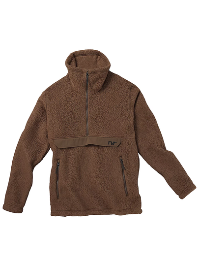 FW Root Pillow Fleece Sweater ruskea
