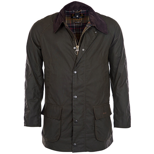 Barbour Bristol Wax Jk - Olive - Miehet - M