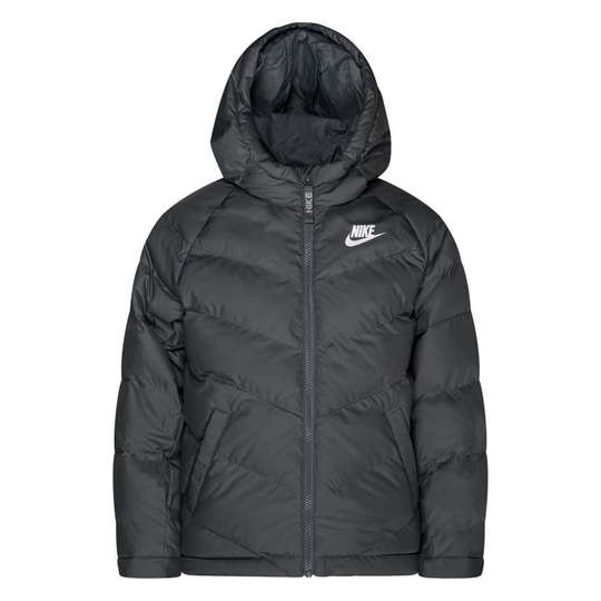 Nike Talvitakki NSW - Harmaa/Valkoinen Lapset