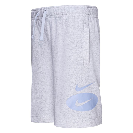 Nike Shortsit NSW Core HBR - Harmaa/Harmaa/Sininen Lapset