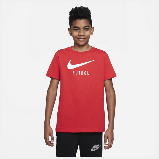 Nike T-paita NSW Swoosh - Punainen/Valkoinen Lapset