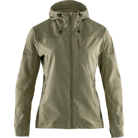 Fjällräven Abisko Midsummer Jacket W - Savanna-light Olive - Naiset - L