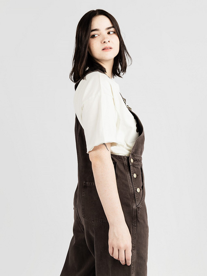 Afends Louis Organic Denim Oversized Pants ruskea