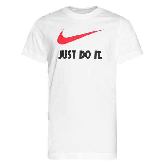 Nike NSW T-paita JDI - Valkoinen/Punainen Lapset