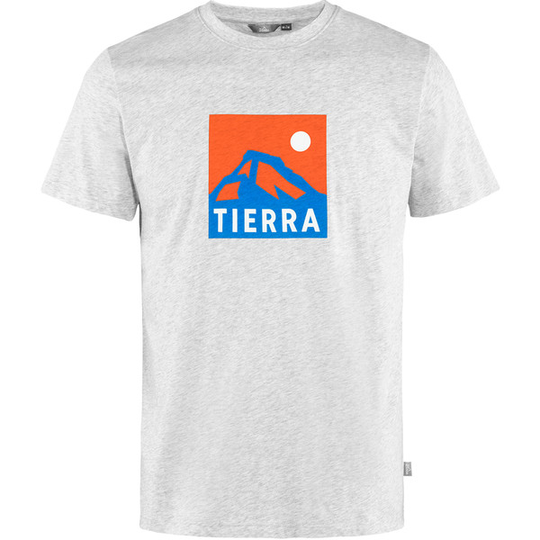 Tierra Organic Cotton Tee M - Grey Melange (mountain Box) - Miehet - S